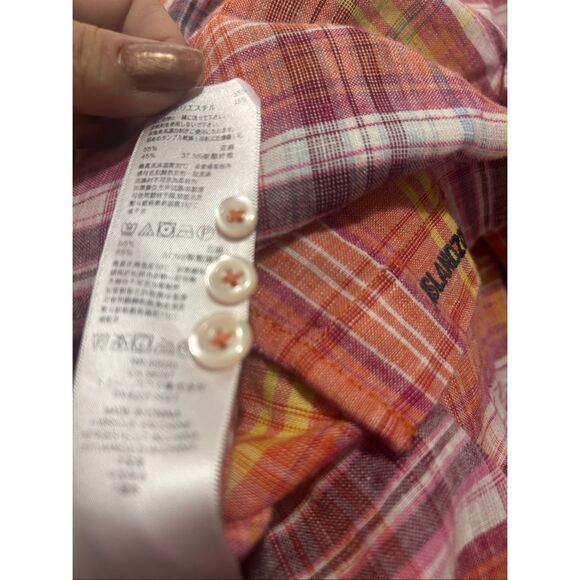 Tommy Bahama Island Zone Long Sleeve Linen Blend Plaid Long Sleeve XXXL - Picture 6 of 8